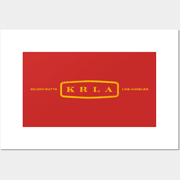 KRLA Worn Wall Art by KevShults